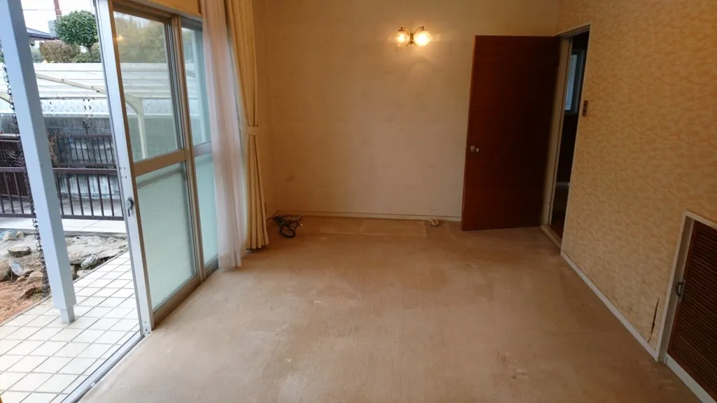 西宮市山口町の一戸建で遺品整理を行いました。